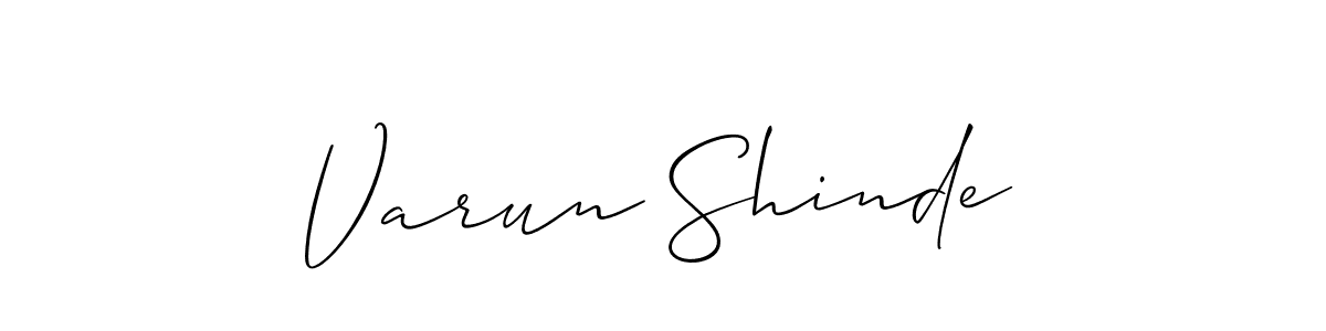 This is the best signature style for the Varun Shinde name. Also you like these signature font (Allison_Script). Mix name signature. Varun Shinde signature style 2 images and pictures png