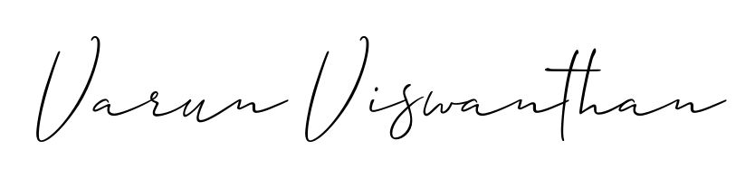 Download transparent PNG signature for name Varun Viswanthan styled with Allison_Script font. Ready to paste directly into PDF and Word agreements. Varun Viswanthan signature style 2 images and pictures png