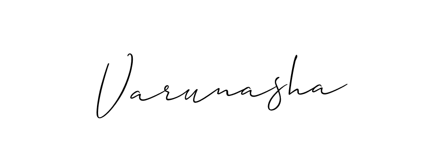 Best and Professional Signature Style for Varunasha. Allison_Script Best Signature Style Collection. Varunasha signature style 2 images and pictures png