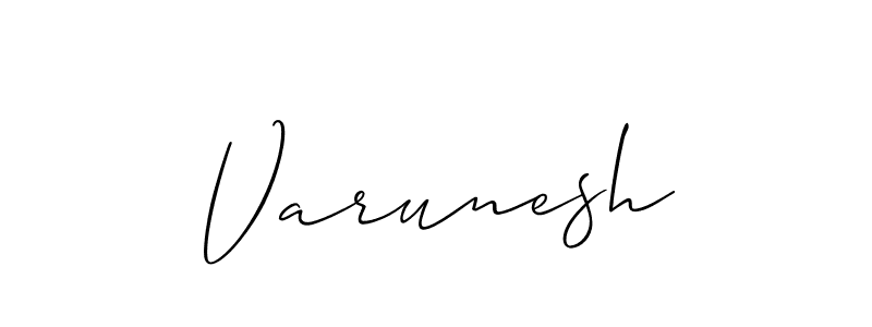 You can use this online signature creator to create a handwritten signature for the name Varunesh. This is the best online autograph maker. Varunesh signature style 2 images and pictures png