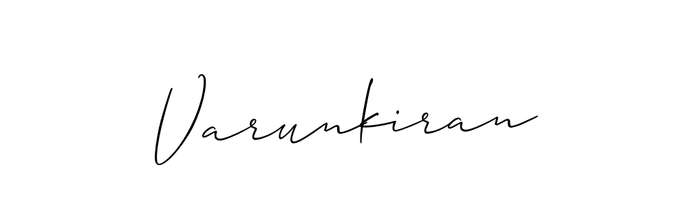 Make a beautiful signature design for name Varunkiran. Use this online signature maker to create a handwritten signature for free. Varunkiran signature style 2 images and pictures png