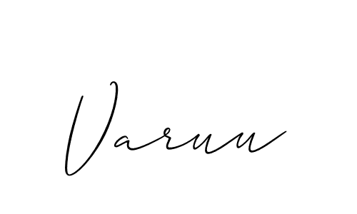 Also You can easily find your signature by using the search form. We will create Varuu name handwritten signature images for you free of cost using Allison_Script sign style. Varuu signature style 2 images and pictures png