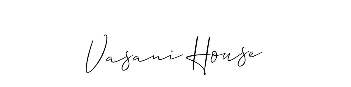 You can use this online signature creator to create a handwritten signature for the name Vasani House. This is the best online autograph maker. Vasani House signature style 2 images and pictures png