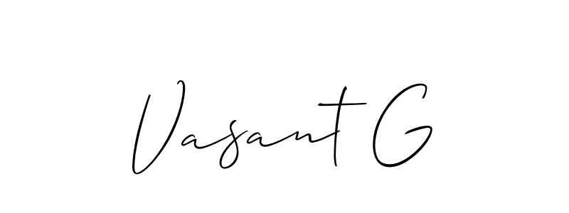 Here are the top 10 professional signature styles for the name Vasant G. These are the best autograph styles you can use for your name. Vasant G signature style 2 images and pictures png