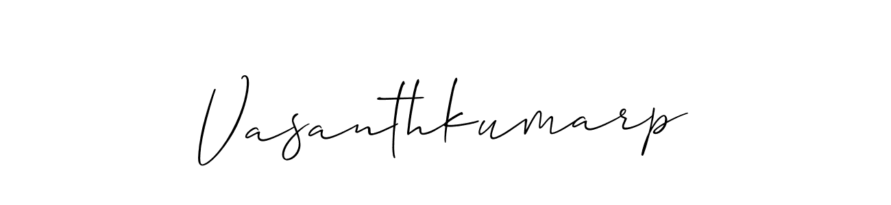 Make a beautiful signature design for name Vasanthkumarp. Use this online signature maker to create a handwritten signature for free. Vasanthkumarp signature style 2 images and pictures png