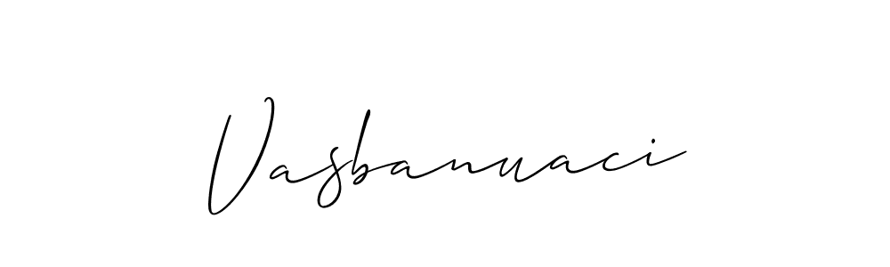 Vasbanuaci stylish signature style. Best Handwritten Sign (Allison_Script) for my name. Handwritten Signature Collection Ideas for my name Vasbanuaci. Vasbanuaci signature style 2 images and pictures png