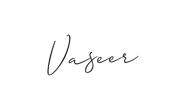 You should practise on your own different ways (Allison_Script) to write your name (Vaseer) in signature. don't let someone else do it for you. Vaseer signature style 2 images and pictures png