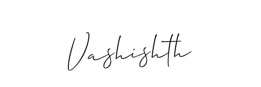 You should practise on your own different ways (Allison_Script) to write your name (Vashishth) in signature. don't let someone else do it for you. Vashishth signature style 2 images and pictures png