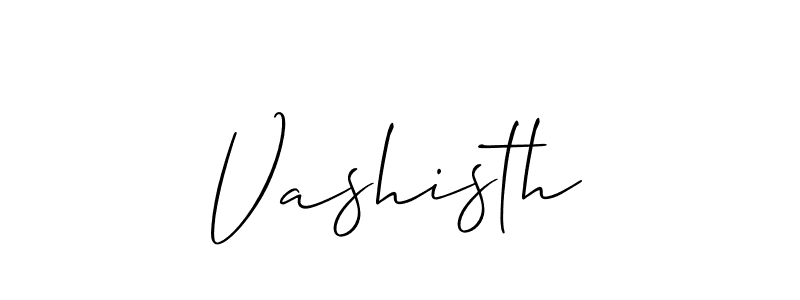Also You can easily find your signature by using the search form. We will create Vashisth name handwritten signature images for you free of cost using Allison_Script sign style. Vashisth signature style 2 images and pictures png