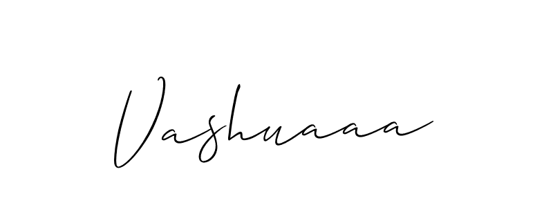 Make a beautiful signature design for name Vashuaaa. Use this online signature maker to create a handwritten signature for free. Vashuaaa signature style 2 images and pictures png