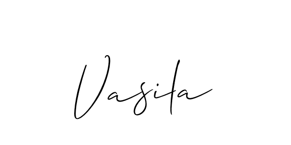 Make a beautiful signature design for name Vasila. Use this online signature maker to create a handwritten signature for free. Vasila signature style 2 images and pictures png