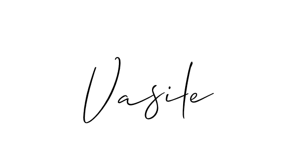 Make a beautiful signature design for name Vasile. Use this online signature maker to create a handwritten signature for free. Vasile signature style 2 images and pictures png