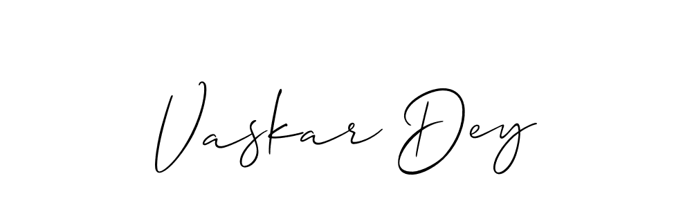 Make a beautiful signature design for name Vaskar Dey. Use this online signature maker to create a handwritten signature for free. Vaskar Dey signature style 2 images and pictures png