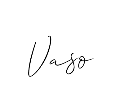 How to Draw Vaso signature style? Allison_Script is a latest design signature styles for name Vaso. Vaso signature style 2 images and pictures png