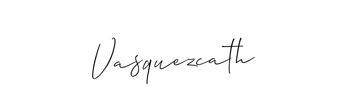 Make a beautiful signature design for name Vasquezcath. Use this online signature maker to create a handwritten signature for free. Vasquezcath signature style 2 images and pictures png