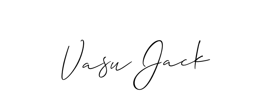 Make a beautiful signature design for name Vasu Jack. Use this online signature maker to create a handwritten signature for free. Vasu Jack signature style 2 images and pictures png