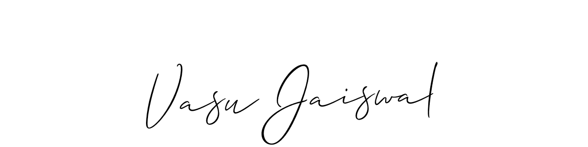 Once you've used our free online signature maker to create your best signature Allison_Script style, it's time to enjoy all of the benefits that Vasu Jaiswal name signing documents. Vasu Jaiswal signature style 2 images and pictures png