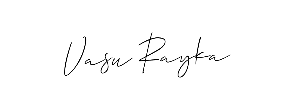 You can use this online signature creator to create a handwritten signature for the name Vasu Rayka. This is the best online autograph maker. Vasu Rayka signature style 2 images and pictures png