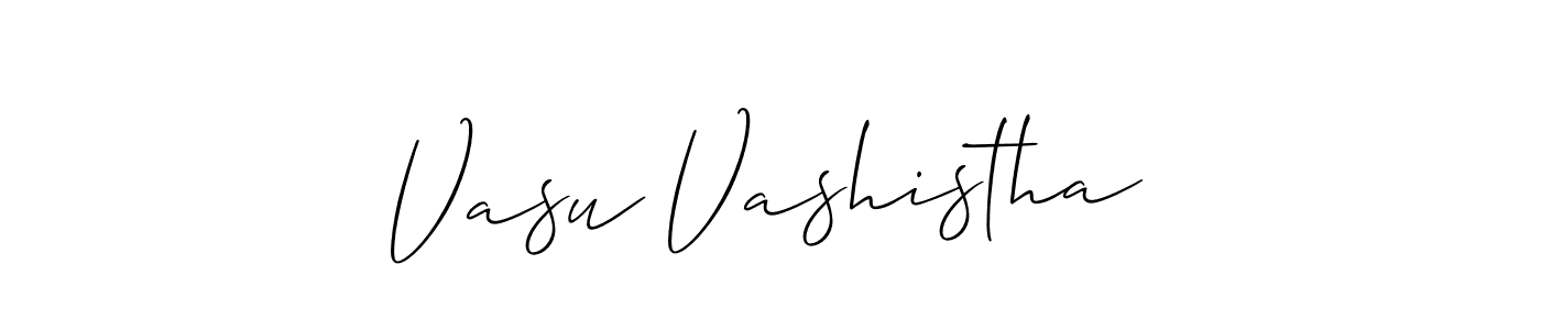 Once you've used our free online signature maker to create your best signature Allison_Script style, it's time to enjoy all of the benefits that Vasu Vashistha name signing documents. Vasu Vashistha signature style 2 images and pictures png