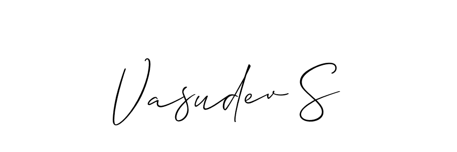 Here are the top 10 professional signature styles for the name Vasudev S. These are the best autograph styles you can use for your name. Vasudev S signature style 2 images and pictures png