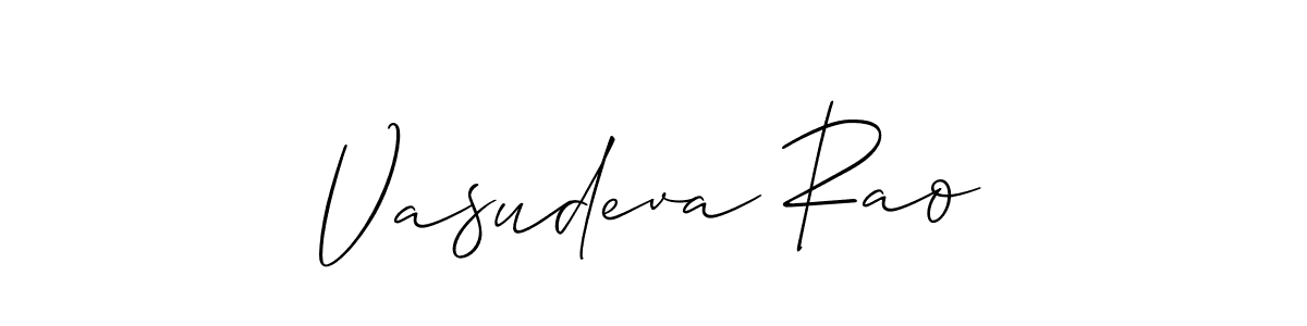 Best and Professional Signature Style for Vasudeva Rao. Allison_Script Best Signature Style Collection. Vasudeva Rao signature style 2 images and pictures png