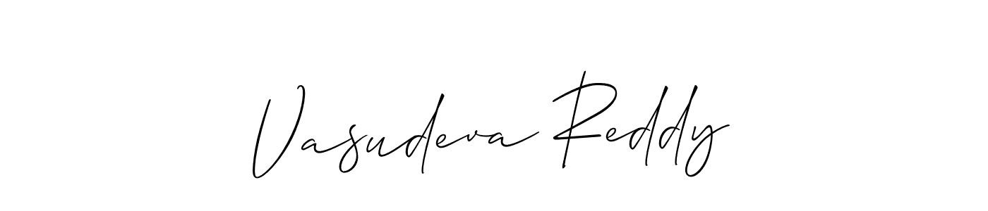 This is the best signature style for the Vasudeva Reddy name. Also you like these signature font (Allison_Script). Mix name signature. Vasudeva Reddy signature style 2 images and pictures png