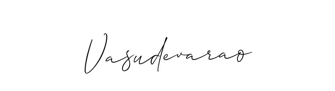 The best way (Allison_Script) to make a short signature is to pick only two or three words in your name. The name Vasudevarao include a total of six letters. For converting this name. Vasudevarao signature style 2 images and pictures png