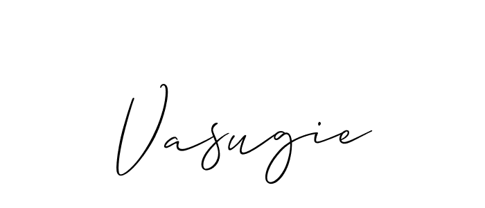 Make a short Vasugie signature style. Manage your documents anywhere anytime using Allison_Script. Create and add eSignatures, submit forms, share and send files easily. Vasugie signature style 2 images and pictures png