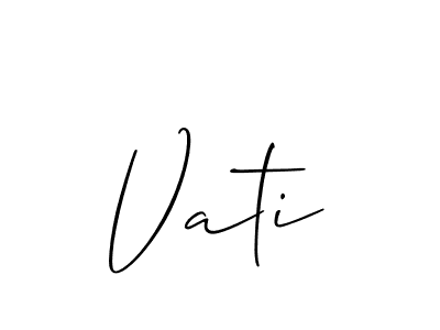 See photos of Vati official signature by Spectra . Check more albums & portfolios. Read reviews & check more about Allison_Script font. Vati signature style 2 images and pictures png