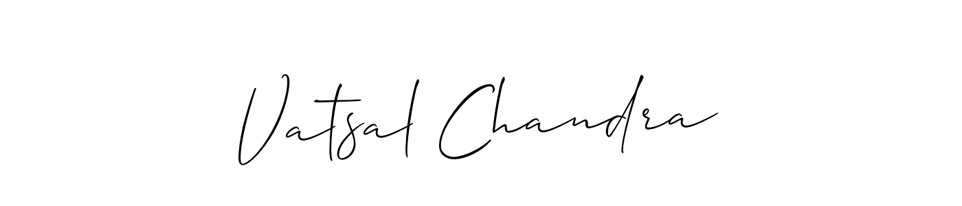 if you are searching for the best signature style for your name Vatsal Chandra. so please give up your signature search. here we have designed multiple signature styles  using Allison_Script. Vatsal Chandra signature style 2 images and pictures png