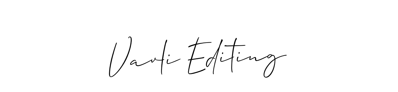 Check out images of Autograph of Vavli Editing name. Actor Vavli Editing Signature Style. Allison_Script is a professional sign style online. Vavli Editing signature style 2 images and pictures png