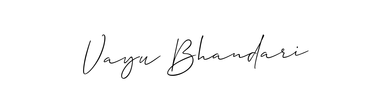 Here are the top 10 professional signature styles for the name Vayu Bhandari. These are the best autograph styles you can use for your name. Vayu Bhandari signature style 2 images and pictures png