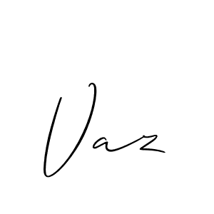 You can use this online signature creator to create a handwritten signature for the name Vaz. This is the best online autograph maker. Vaz signature style 2 images and pictures png
