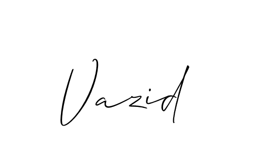 Once you've used our free online signature maker to create your best signature Allison_Script style, it's time to enjoy all of the benefits that Vazid name signing documents. Vazid signature style 2 images and pictures png