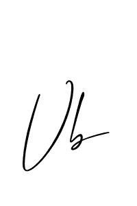 Also we have Vb name is the best signature style. Create professional handwritten signature collection using Allison_Script autograph style. Vb signature style 2 images and pictures png