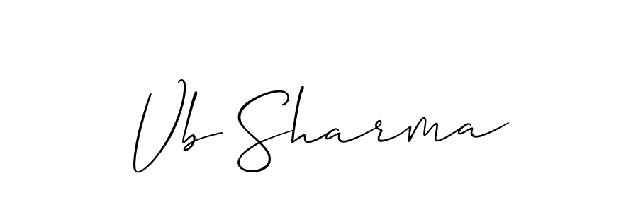 if you are searching for the best signature style for your name Vb Sharma. so please give up your signature search. here we have designed multiple signature styles  using Allison_Script. Vb Sharma signature style 2 images and pictures png
