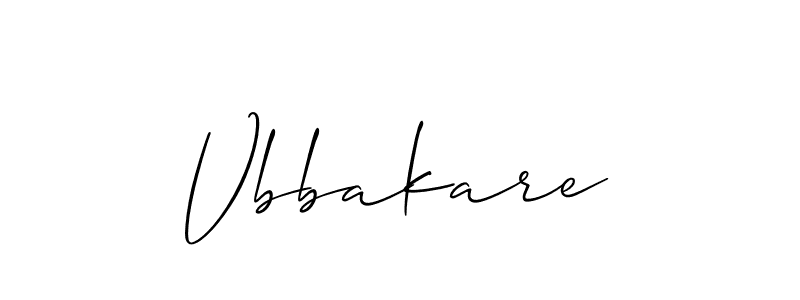 Make a short Vbbakare signature style. Manage your documents anywhere anytime using Allison_Script. Create and add eSignatures, submit forms, share and send files easily. Vbbakare signature style 2 images and pictures png