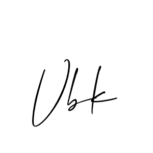 How to Draw Vbk signature style? Allison_Script is a latest design signature styles for name Vbk. Vbk signature style 2 images and pictures png