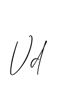 Also You can easily find your signature by using the search form. We will create Vd name handwritten signature images for you free of cost using Allison_Script sign style. Vd signature style 2 images and pictures png