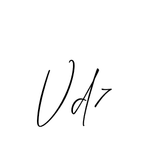 Make a beautiful signature design for name Vd7. With this signature (Allison_Script) style, you can create a handwritten signature for free. Vd7 signature style 2 images and pictures png