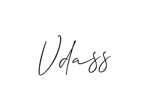 You should practise on your own different ways (Allison_Script) to write your name (Vdass) in signature. don't let someone else do it for you. Vdass signature style 2 images and pictures png