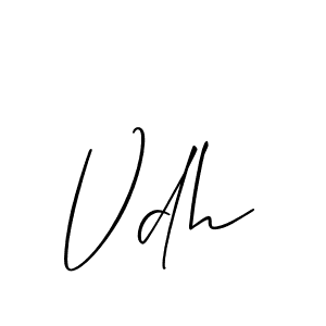 You can use this online signature creator to create a handwritten signature for the name Vdh. This is the best online autograph maker. Vdh signature style 2 images and pictures png