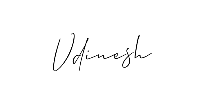 Once you've used our free online signature maker to create your best signature Allison_Script style, it's time to enjoy all of the benefits that Vdinesh name signing documents. Vdinesh signature style 2 images and pictures png