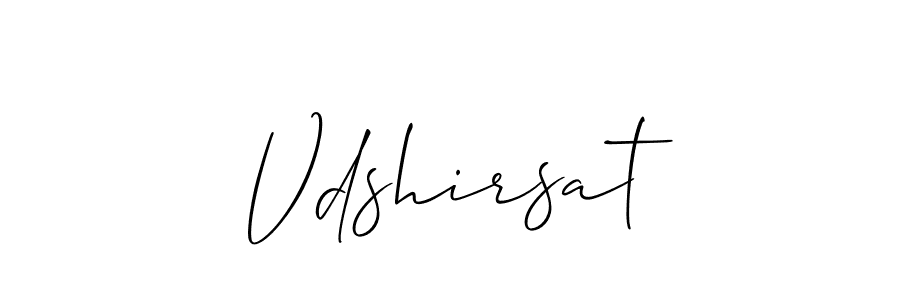 It looks lik you need a new signature style for name Vdshirsat. Design unique handwritten (Allison_Script) signature with our free signature maker in just a few clicks. Vdshirsat signature style 2 images and pictures png