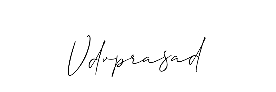 Make a short Vdvprasad signature style. Manage your documents anywhere anytime using Allison_Script. Create and add eSignatures, submit forms, share and send files easily. Vdvprasad signature style 2 images and pictures png