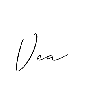 How to make Vea signature? Allison_Script is a professional autograph style. Create handwritten signature for Vea name. Vea signature style 2 images and pictures png