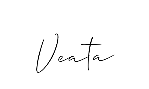 if you are searching for the best signature style for your name Veata. so please give up your signature search. here we have designed multiple signature styles  using Allison_Script. Veata signature style 2 images and pictures png