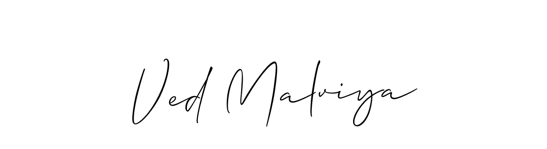 Once you've used our free online signature maker to create your best signature Allison_Script style, it's time to enjoy all of the benefits that Ved Malviya name signing documents. Ved Malviya signature style 2 images and pictures png