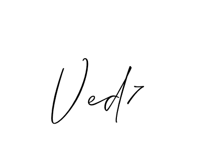 Ved7 stylish signature style. Best Handwritten Sign (Allison_Script) for my name. Handwritten Signature Collection Ideas for my name Ved7. Ved7 signature style 2 images and pictures png