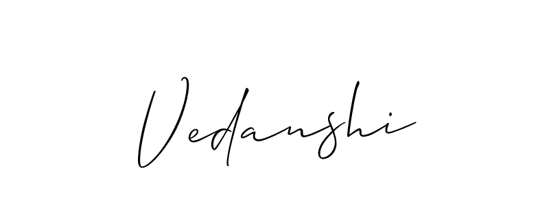 Here are the top 10 professional signature styles for the name Vedanshi. These are the best autograph styles you can use for your name. Vedanshi signature style 2 images and pictures png